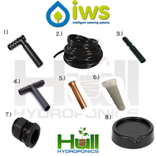 IWS System Spare Parts Fittings Hydroponics 16mm Flood and Drain parts Pipe