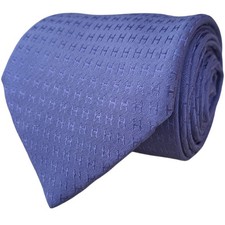 HERMES Mens Tie Faconnee H
