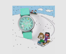 Timex Peanuts Snoopy Weekender Blue Dial 38mm Indiglo Watch TW2W24500 Ladies