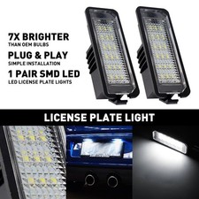 2x LED Number License Plate