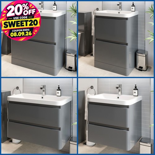 Modern bathroom vanity unit - bathroom,