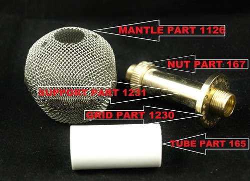 Tilley lamp radiator parts - lamp,