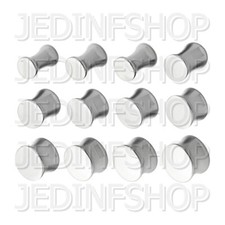 Ear Plug Stretcher Expander - Double Flared Saddle | 2mm-20mm | Stainless Steel