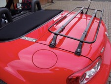 Mazda MX5 Luggage Boot Rack - Modern Black Rack Fits MK1,2,3 NA NB NC & PRHT