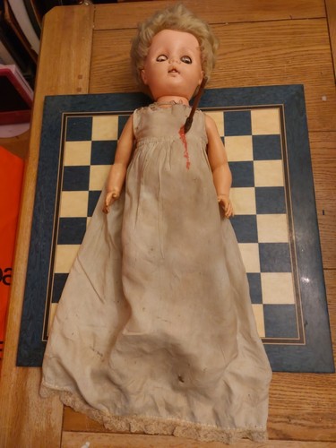 Vintage plastic ooak - ooak, creepy