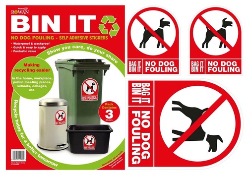 Dog fouling self - dog, adhesive