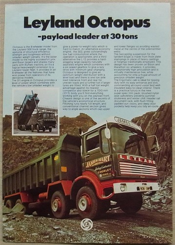 Leyland octopus tipper - octopus,