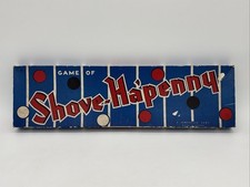 Vintage Shove Ha'penny Board Game A Somerville Game Made In Canada 1940s