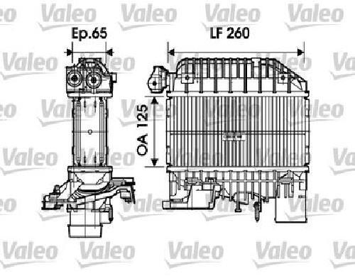 Genuine valeo intercooler - genuine,