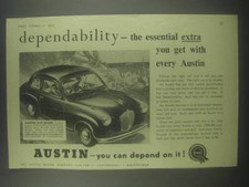 1954 Austin A30 Seven Car Ad -