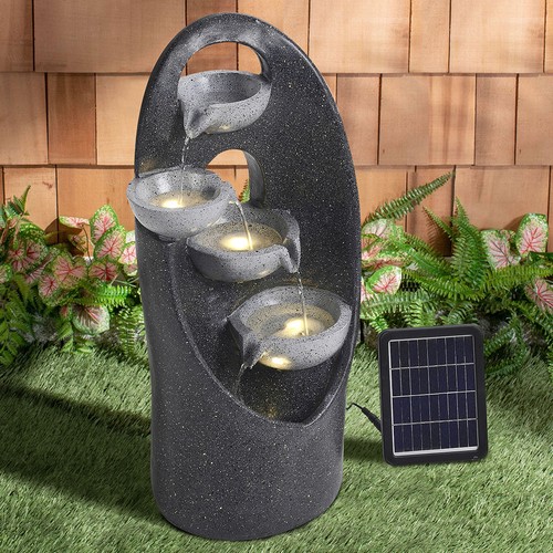 Garden solar rockery - solar,