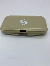 Flystock Slim Fly Fishing Box With Push Button Release in Grey