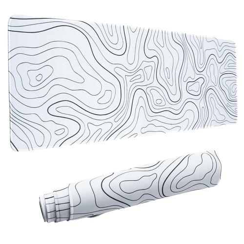 Large mouse pad topographic - mouse,