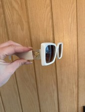 Versace White Sunglasses