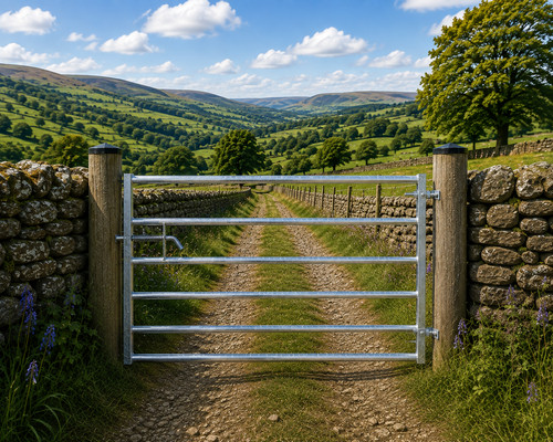 Bateman galvanised gate - bateman,