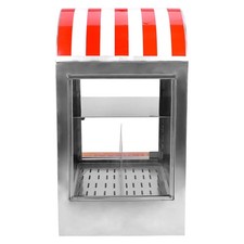 Electric Hot Dog Steamer Machine Stainless Steel 30-110℃ Sausage&Bun Warmer