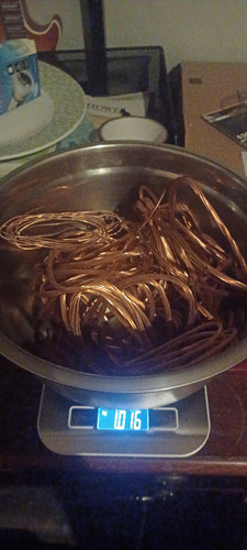 Copper wire scrap lot - copper,