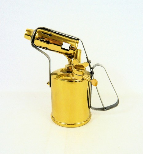 Vintage brass paraffin - vintage, blow