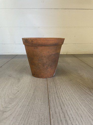 Vintage sankey terracotta pot - vintage,