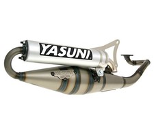 Exhaust system Yasuni scooter Z aluminum for minarelli lying down Yamaha Aerox Cat