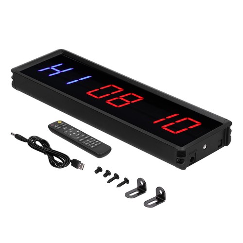 Led interval timer gym workout - timer,