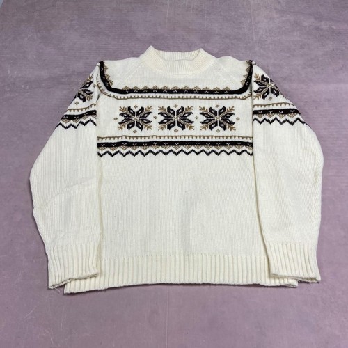 Vintage knitted jumper - vintage,
