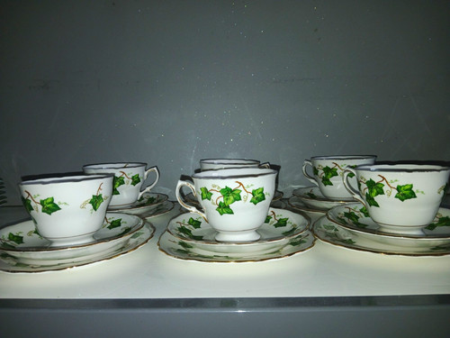 Vintage colclough ivy - vintage, tea