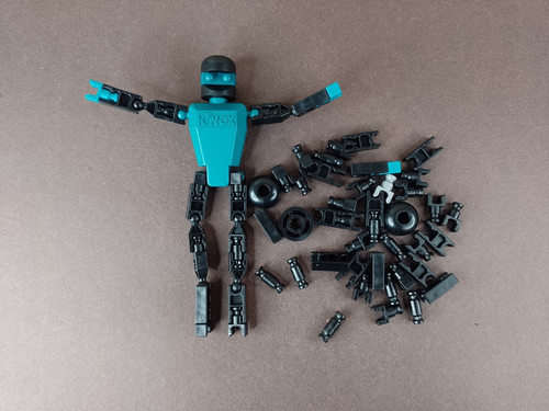 Green nex man - k’nex, robot