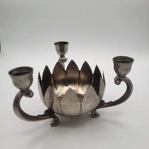 Vintage unmarked silver plated - vintage,