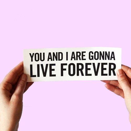 Oasis lyric sticker live - sticker!, "live