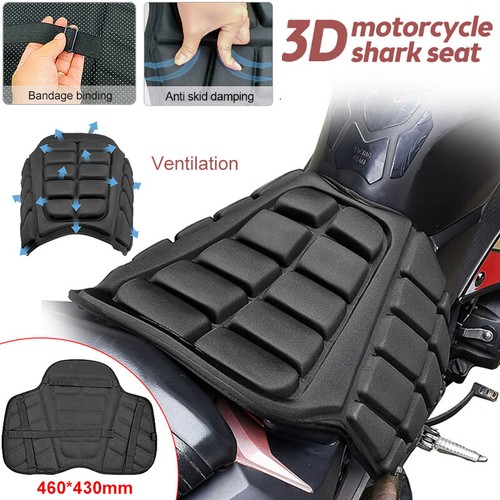 Motorcycle seat pad - 3d,