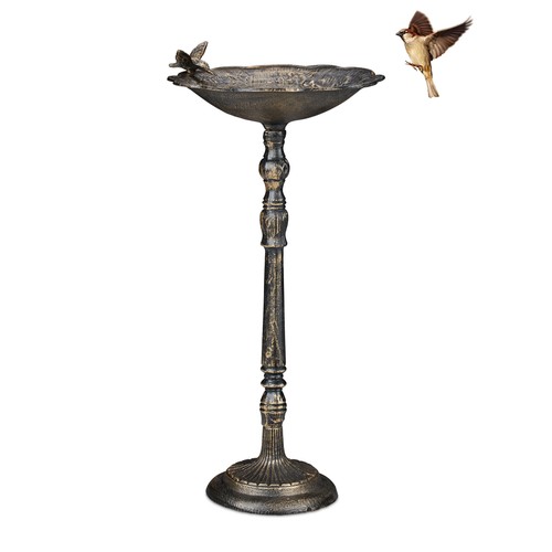 Bird bath freestanding water - freestanding,