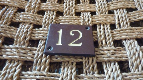Lovely old bakelite door - old,