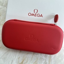 GENUINE OMEGA RED WATCH BOX /