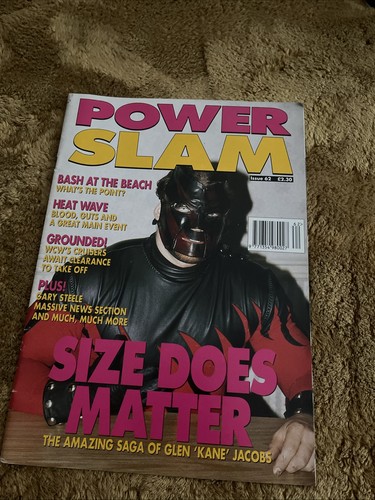Power slam wrestling - power, magazine