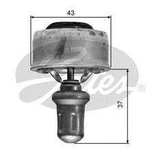 Gates Thermostat for Renault 5 Gordini Turbo 1.4 April 1982 to October 1983