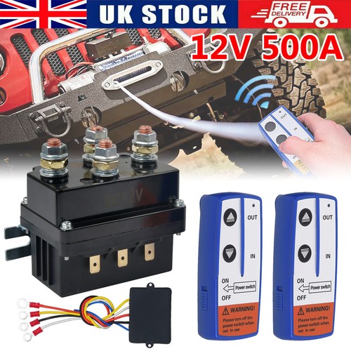 12v 500a contactor winch - 500a, hd