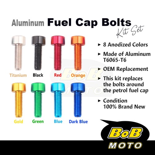 Billet fuel tank cap bolts - billet,