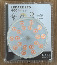 2 x IKEA Ledare GX53 LED Lamp
