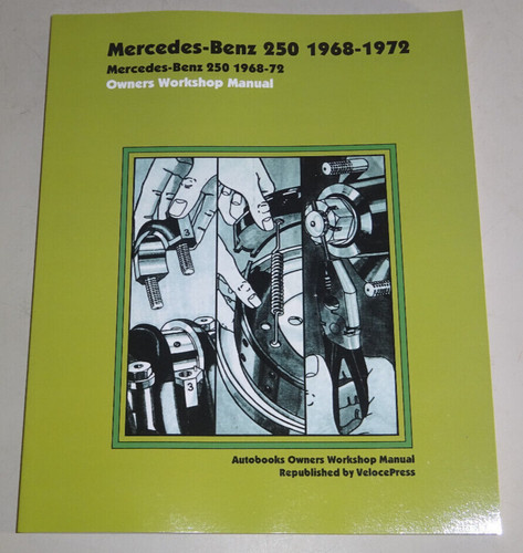 Repair manual mercedes benz - repair,