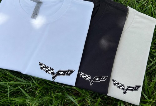 Corvette flags shirt - t-shirt, unisex