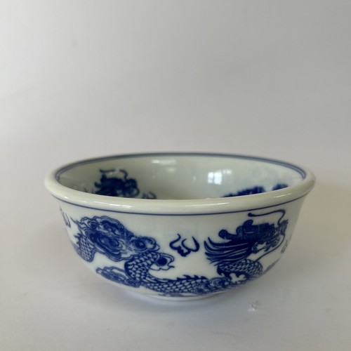 Vintage blue white - blue, &