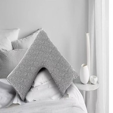 V Shaped Pillowcase Cover Only Orthopedic Neck Back Support Maternity Pregnancy