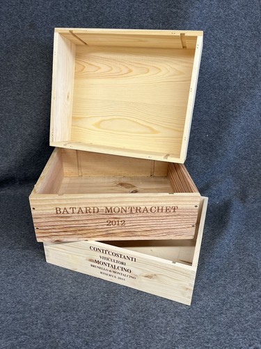 Wooden wine box - wooden, 3