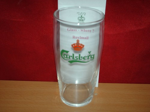 Carlsberg older design glass