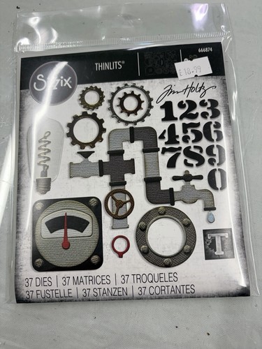 Sizzix thinlits die set - sizzix, 37pcs