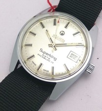 NOS Vintage Roamer Superking w/ Date, Hand Winding Swiss Made Men's Wrist Watch