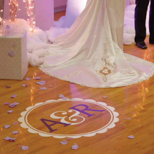 Dance floor initials - floor,