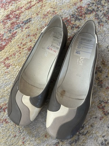 Gabor ladies leather flat - leather,
