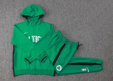 Tuta Boston Celtics 2024/25 Verde Con Cappuccio Zip  S a XXL